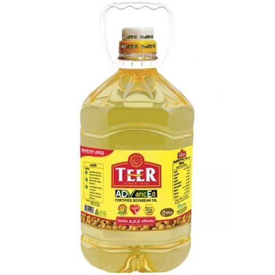 Teer Fortified Soyabean Oil 5Ltr(তীর সয়াবিন তেল)