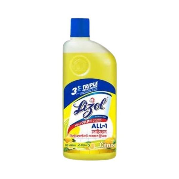 Lizol Citrus Disinfectant Surface Cleaner 1ltr(লাইজল সাইট্রাস জীবাণুনাশক সারফেস ক্লিনার